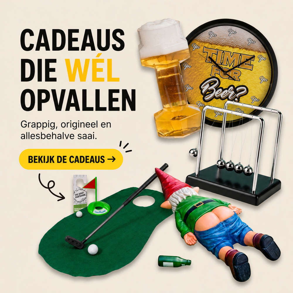 Cadeaugek banner