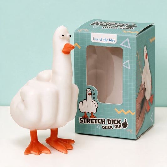 Duck You Stressbal Eend - grappig cadeau bij Cadeaugek