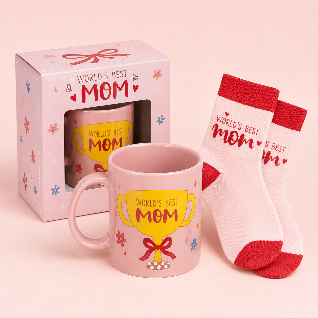 Moeder Cadeauset – Mok & Sokken