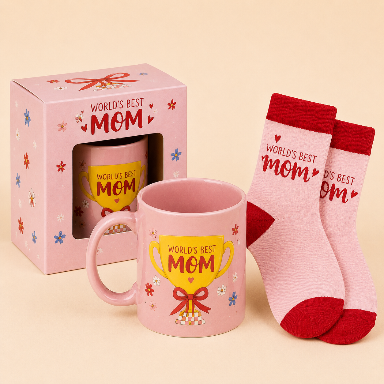Moeder Cadeauset – Mok & Sokken