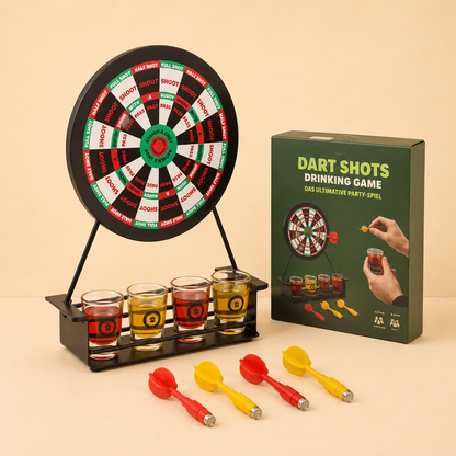 Darts Drankspel met Shotglaasjes