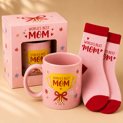 Moeder Cadeauset – Mok & Sokken