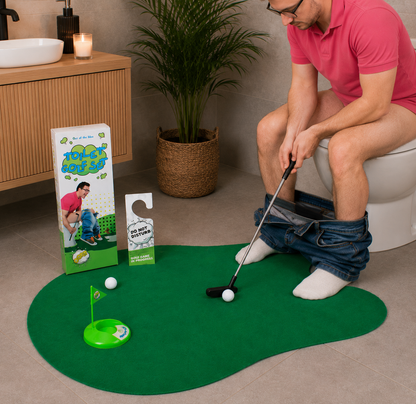Toilet Golf Set