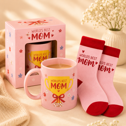 Moeder Cadeauset – Mok & Sokken