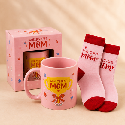 Moeder Cadeauset – Mok & Sokken