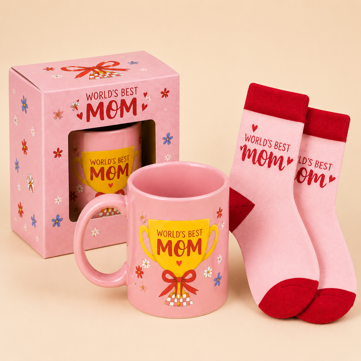 Moeder Cadeauset – Mok & Sokken