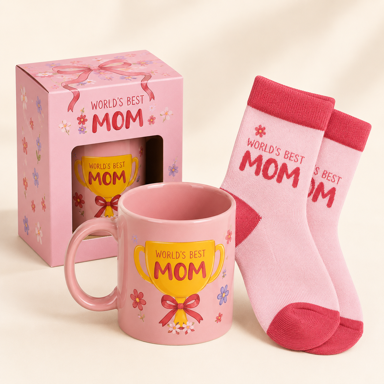 Moeder Cadeauset – Mok & Sokken