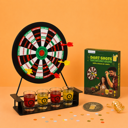 Darts Drankspel met Shotglaasjes