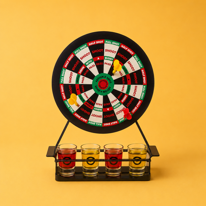 Darts Drankspel met Shotglaasjes