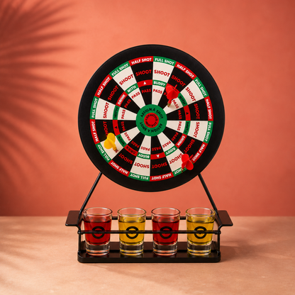 Darts Drankspel met Shotglaasjes